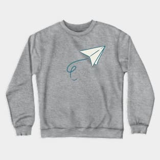 Paper Plane Crewneck Sweatshirt